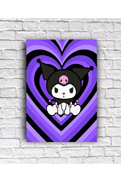 icase Kuromi Melodi Poster duvar süsü dekor Kapı Süsü Konsept