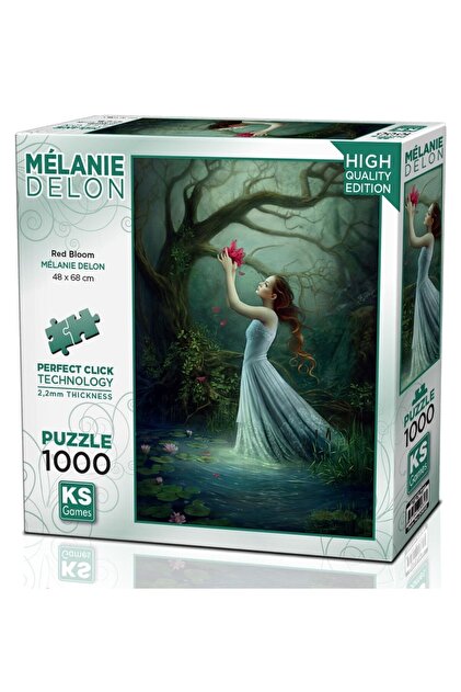 Ks Games 1000 Parça Kırmızı Çiçek Puzzle - Fiyatı, Yorumları