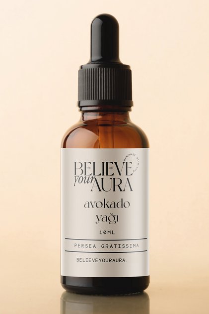 Avocado Oil - 100% Pure and Organic Skin and Hair Care Oil - Avocado Oil - 10 ml