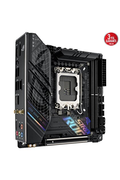 ASUS ROG STRIX B760-I GAMING WIFI 7600MHz(OC) DDR5 Soket 1700 Mini