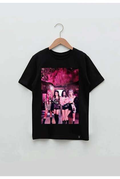 BLACKPINK GURUBU PRINTED CHILDREN'S TSHIRT