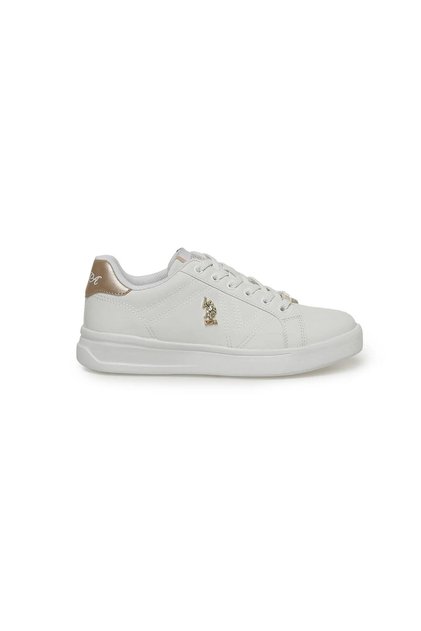 A10139772912010101397729 Extra 3Pr US Polo Assn.Woman's White Sports Shoes