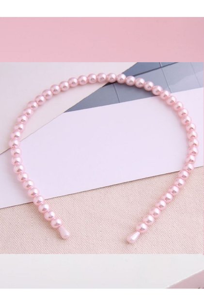 Pembe Büyük Incili, Boncuklu Çocuk Tacı, Çocuk Taç