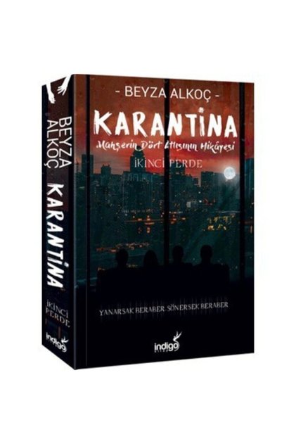 Karantina 2 Beyza Alkoç Cardboard Cover Indigo Book