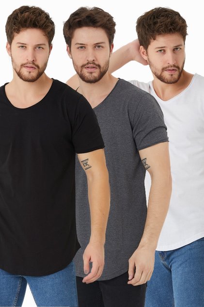Men's Multicolored Tshirt 3-Pack