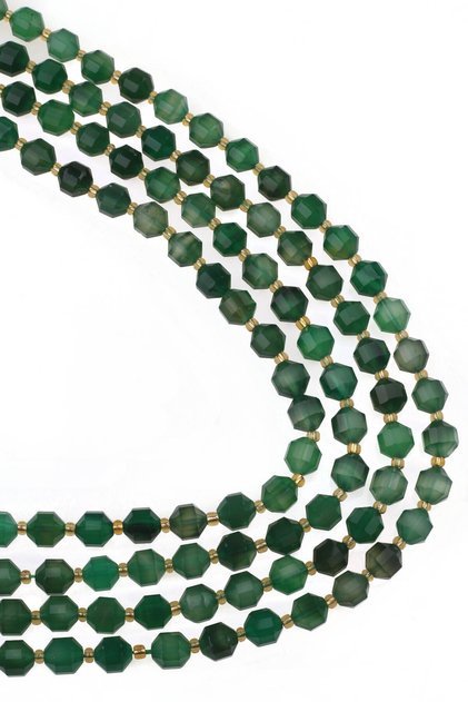 8x6 Mm Agat Stone Array - Dz3743