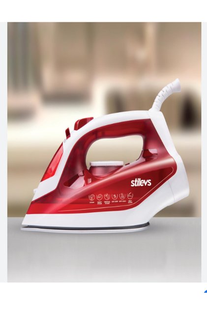STİLEVS ÜTÜMAX ÜT-8055 ŞOK BUHARLI ÜTÜ KIRMIZI-BEYAZ SUT61032