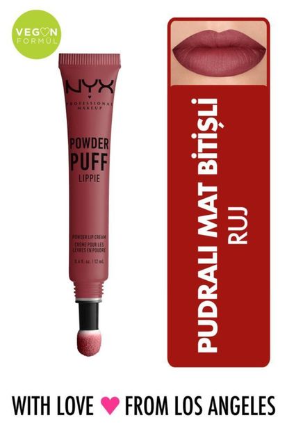 NYX Professional Makeup Ruj - Powder Puff Lippie Squad Goals 800897140434 - 1