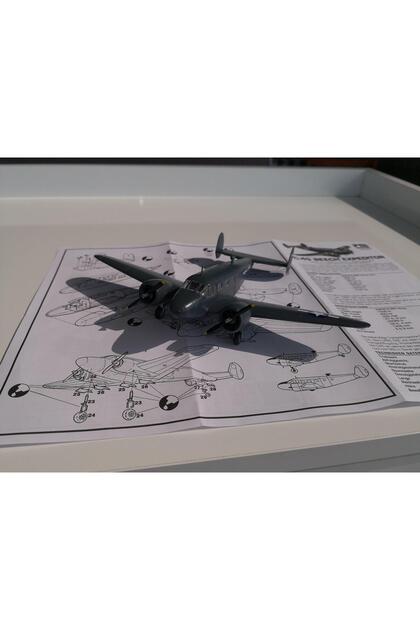 Beechcraft C-45 Expeditor US NAVY Pm Model Eğitim Uçağı Demonte Plastik Maketi
