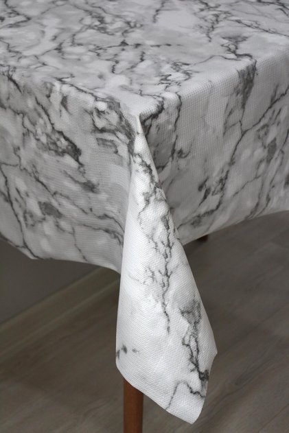 Non-Slip PVC Wipeable Oilcloth Tablecloth 006-GRIMERMER