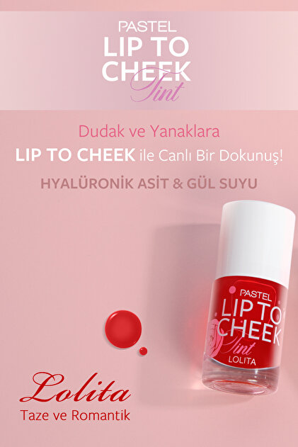 Pastel Lip To Cheek Tint Lolita Ruj Ve Allık - 3