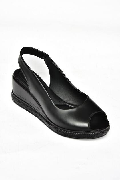 Fox Shoes S674307009 Siyah Kadın Sandalet - Fiyatı, Yorumları