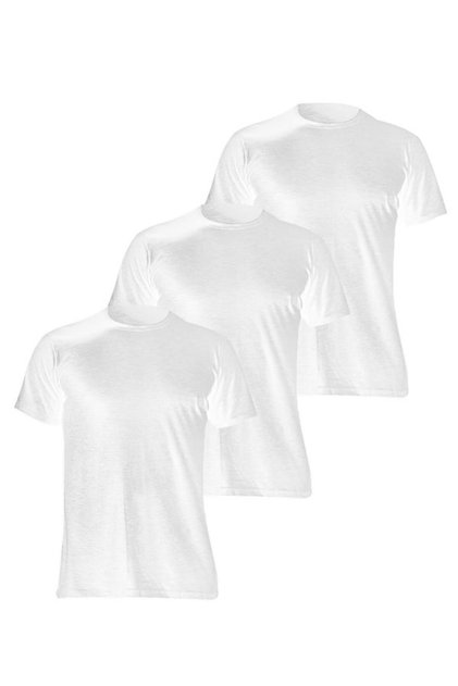 3-Piece Men's Tank Top Crew Neck Half Sleeve Suprem 100% Cotton 3304