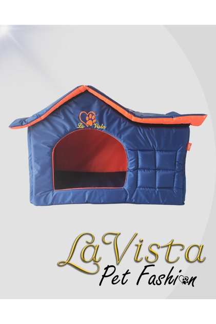 Lavista Kedi Köpek Evi Dış Mekan Mavi