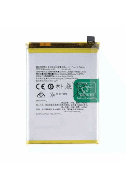Oppo Reno 4 Batarya A73. F17 Blp791 Batarya