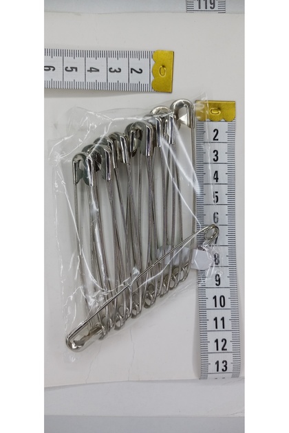 Needle with fork and chin 8.5 cm 12 pieces