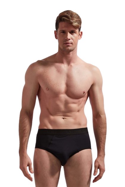 Men's Panties Waist Written Rubber Cotton Lycra 1102