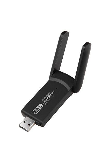 1300 Mbps Dual Band Usb 3.0 Adaptör Kablosuz Wifi Alıcı 2.4ghz 5ghz New Free Windows 7/8/10/11