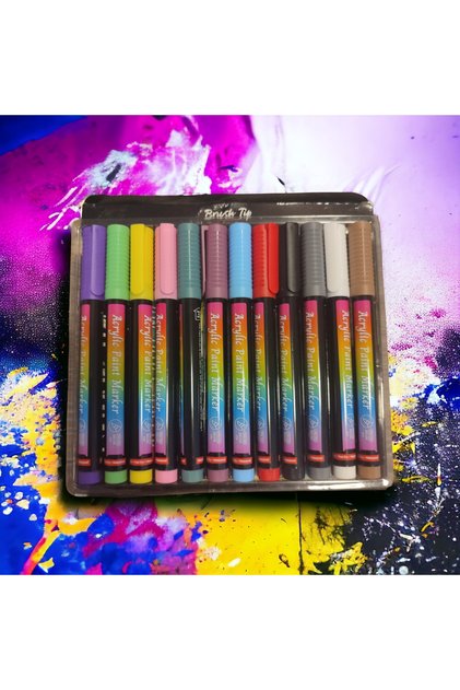 Acrylic Paint Pen 12 Pcs