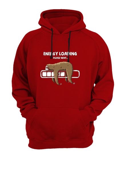 Lazy Printed 3 Thread Raised Fleece Inside Thick 600 gr Sweatshirt