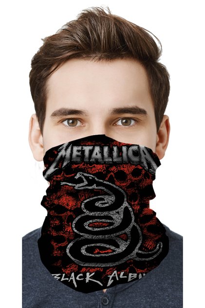 Metalica Metal Music Motor Cycling Face Mask Outdoor Buff Neck Collar Bandana Balaklava