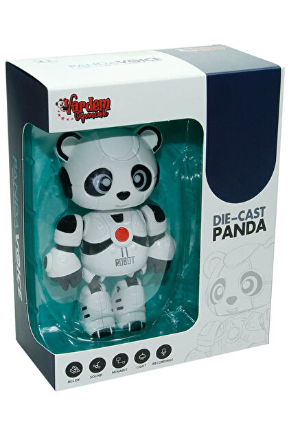 Vardem Şarjlı Müzikli Interaktif Robot Panda Beyaz - Fiyatı, Yorumları
