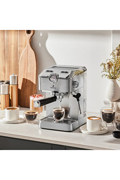 Karaca Coffee Art Süt Köpürtücülü 20Bar Basınçlı Premium Espresso