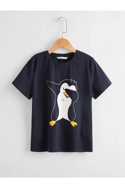 PENGUEN PRINTED CHILDREN'S T-SHIRT