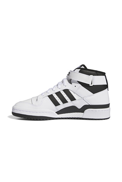 adidas forum mid black white