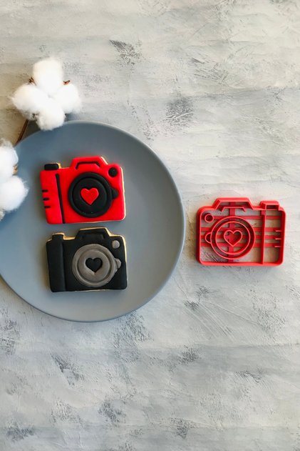 Photo Camera Cookie Mold