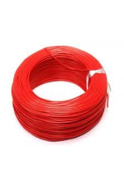 0.22Mm Çok Telli Montaj Kablosu 1Mt Kırmızı