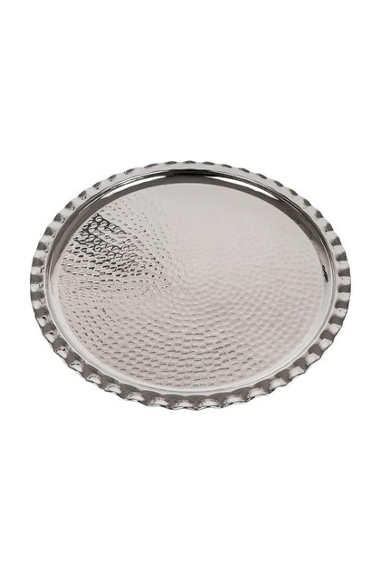 Gaziantep 35cm Hand Tattoo Presentation Serving Tray 35cm (PATTERNED)