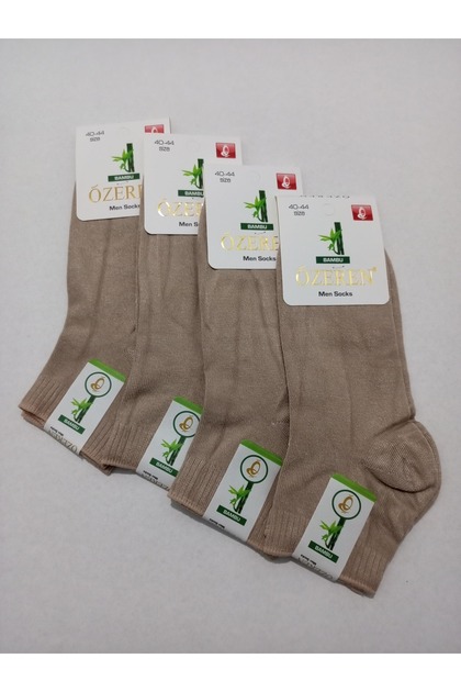 MEN'S BAMBOO SEAMLESS WASHED 4-PACK SOCKS
