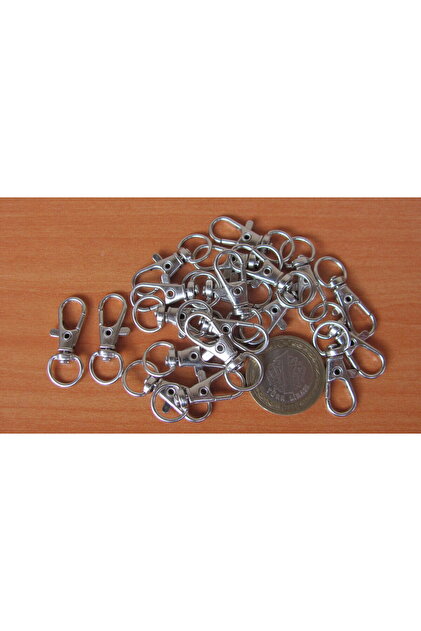 Minart 50 ADET TOPTAN 10x32mm PARİS KANCA KLİPS KAPAMA GEMİCİ