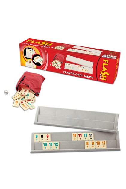 Star Flash Plastic Okey Star Luxury Plastic Okey Set