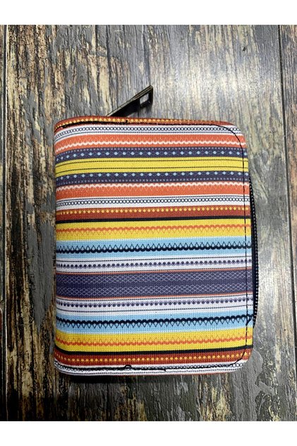 Ethnic Authentic Patterned Compartmented Useful Wallet