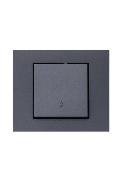 OVİVO GRANO FÜME VAVİEN ANAHTAR (ÇERÇEVE DAHİL)