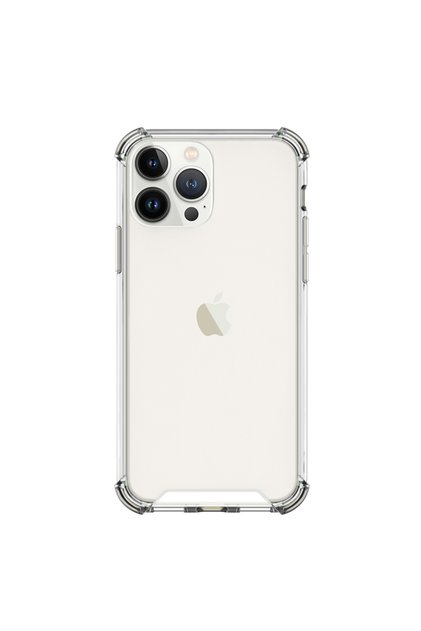 Korumalı Şeffaf / Kartlıklı iPhone 13 Pro Max Kılıfı