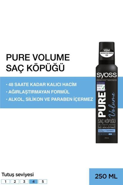 Syoss Pure Volume Saç Köpüğü X 2 Adet - 2