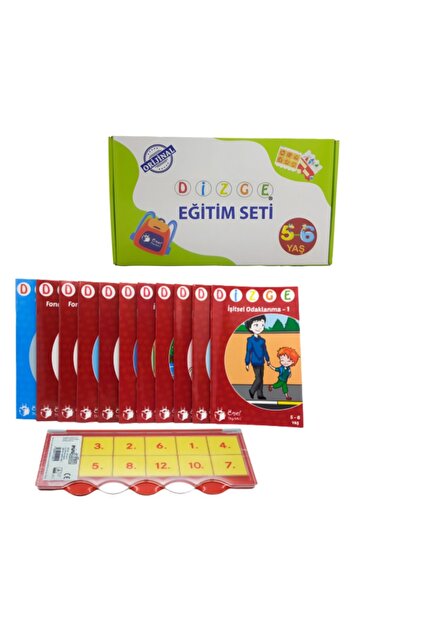 Önel Yayıncılık Dizge 5-6 Yaş Görsel Dikkat Ve Işitsel Zeka