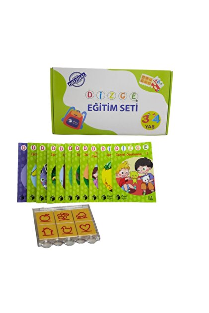 Önel Yayıncılık YENi Bambino yup 3-4 DİZGE(10 Kitap+kont.kut