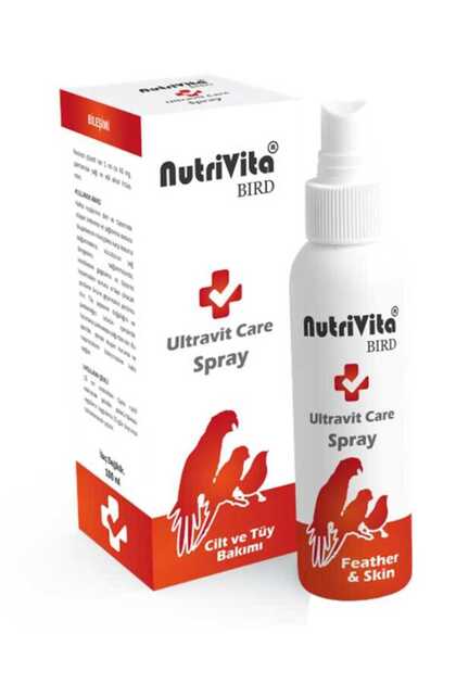 Bird Ultravit Care Spray Kafes Dezenfektan Cilt ve Tüy Bakımı 100ml