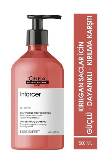 Loreal Inforcer Şampuan Kırılma Karşıtı Etki 500ml