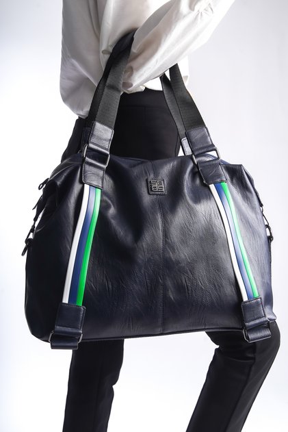 Women's Patterned Leather Casual Arm - Shoulder Bag