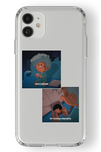 iPhone 11 Compatible Cedric Design Printed Transparent Case