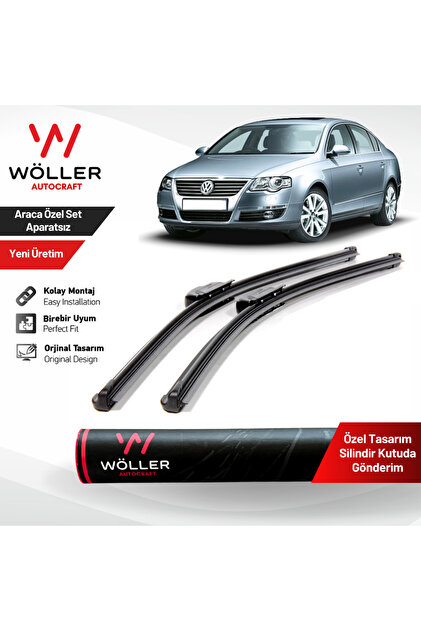 Wöller Volkswagen Passat B6 Silecek 2006 2010 Silecek Takımı Araca