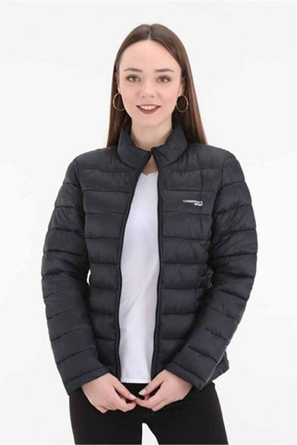 Basic Padded Coat 1Pr Black Women's Coat