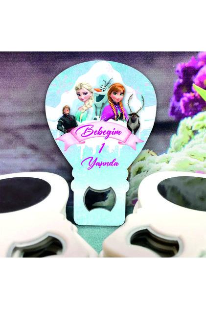 10 pieces (card and gelatin) frozen opener magnet