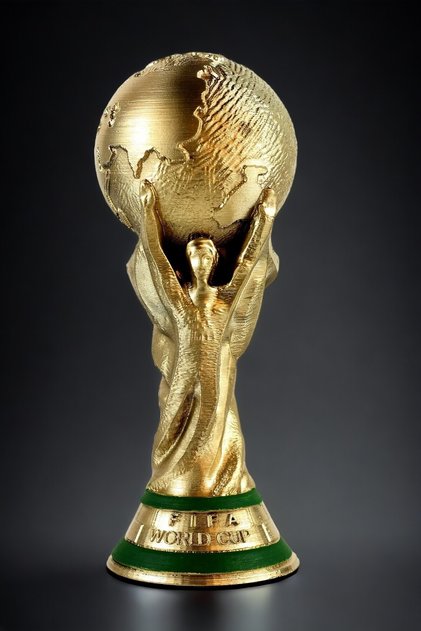 Dünya Kupası World Cup 3D Figür Dekoratif Biblo 15 cm Dekoratif Figür Masa Süsü Koleksiyon Figürü