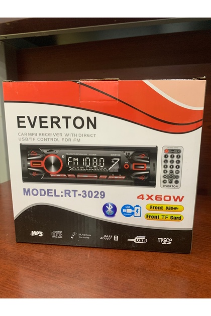 Everton rt-3029 oto müzik seti 4x60 çift usb teyip
